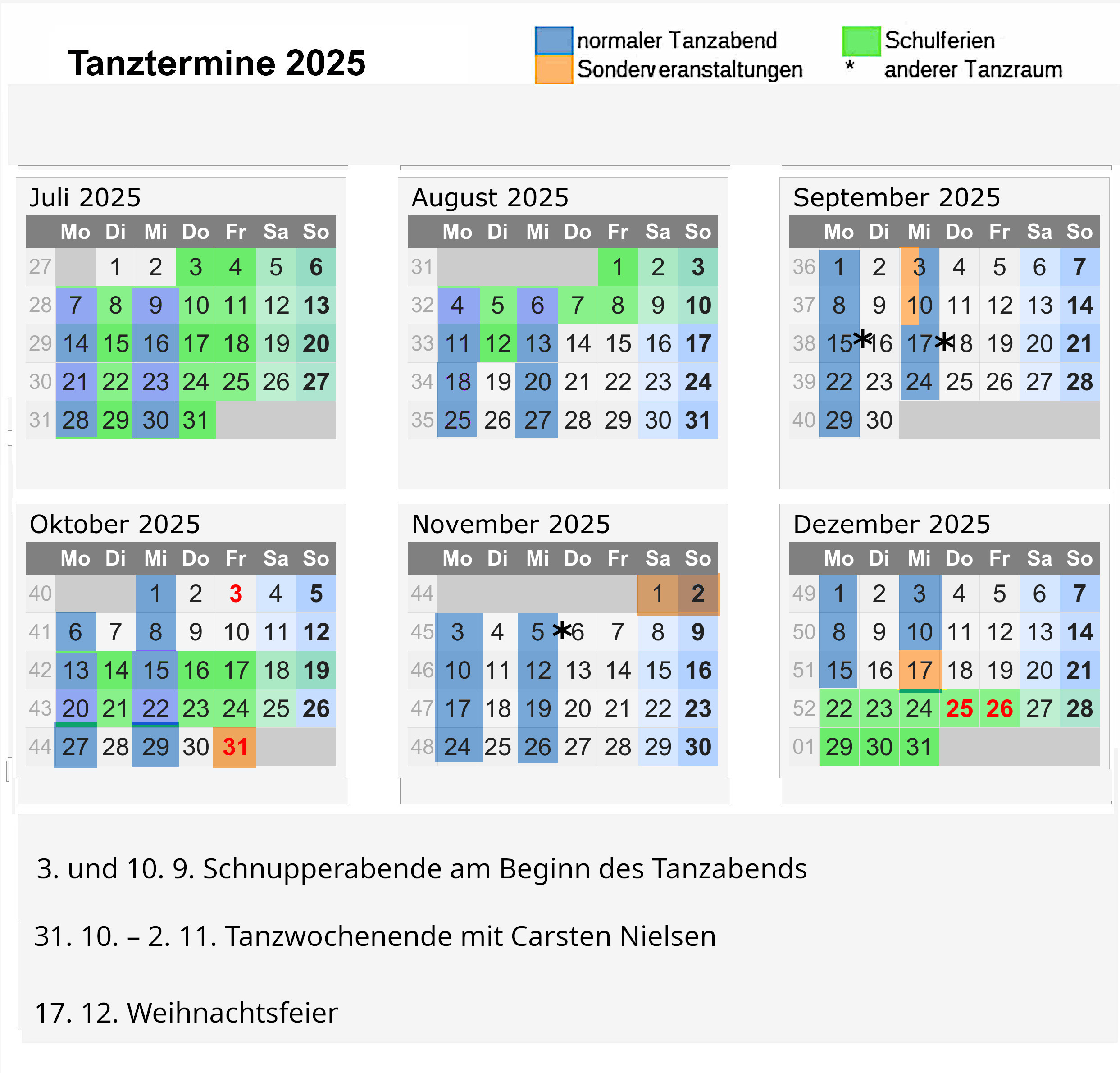 Jahreskalender