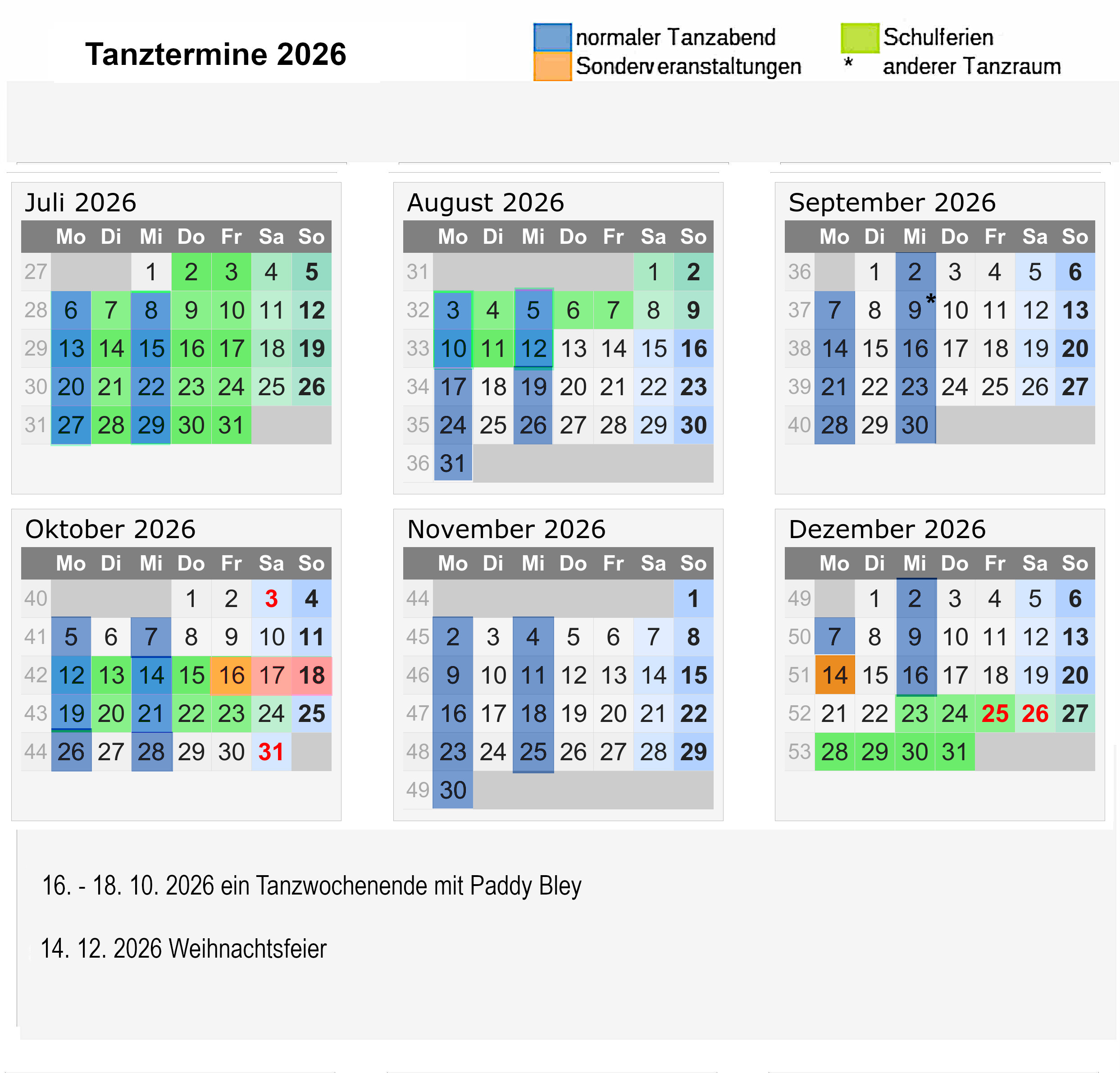 Jahreskalender